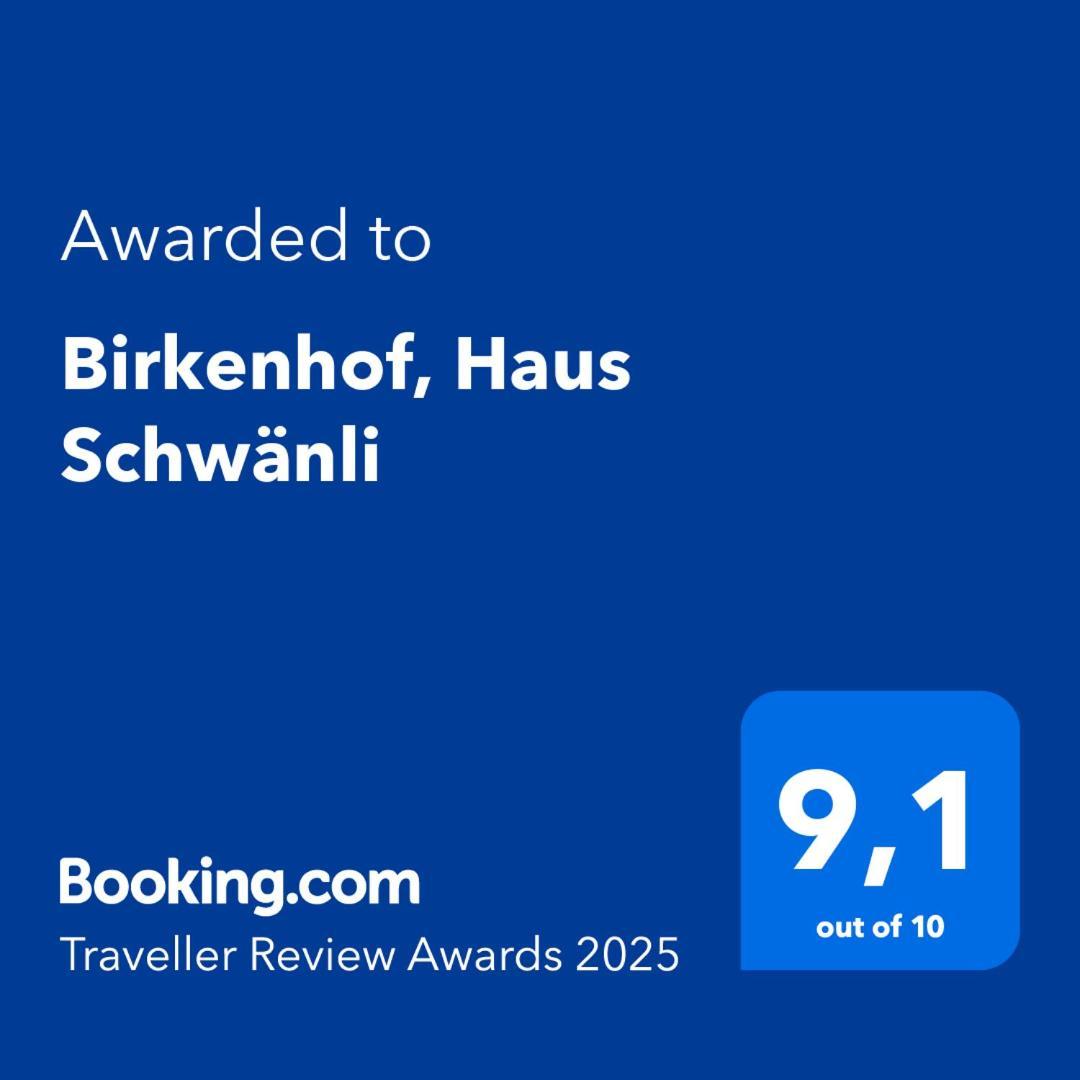 Willa Birkenhof, Haus Schwaenli Herisau Zewnętrze zdjęcie